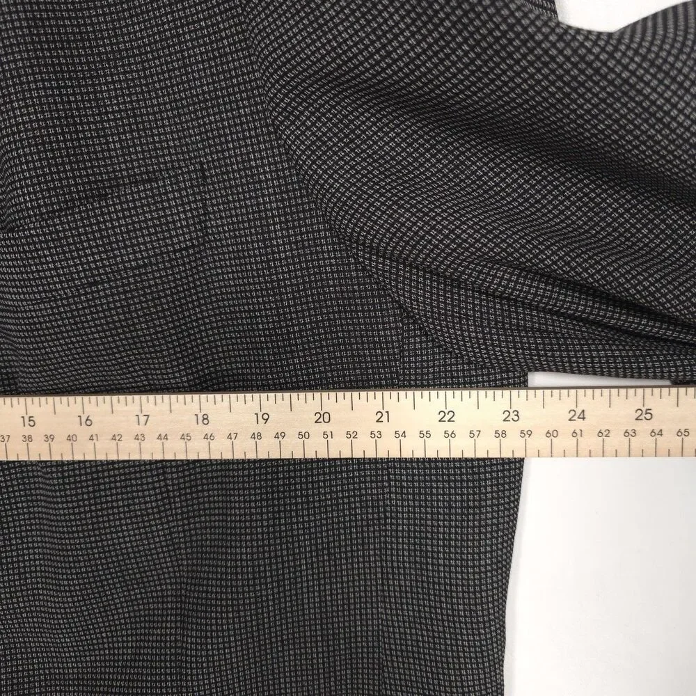 HUGO BOSS Vintage Sport Coat Blazer 44L USA MADE EINSTEIN Virgin Wool UNION MADE